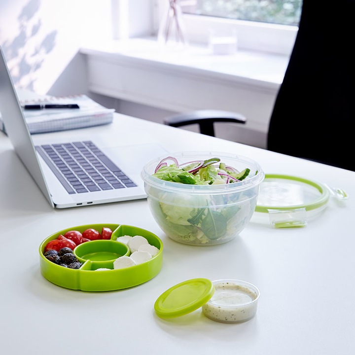 Productafbeelding Emsa Clip&Go Saladebox XL 2,6 L rond