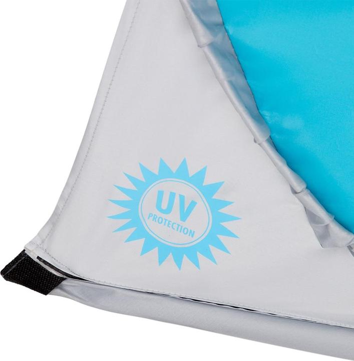 Actual product image Nils Collapsible Beach Tent NC3173 blue-grey (beach tent, 1.85 kg)