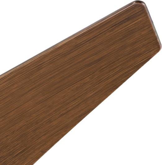 Actual product image Elstead Lighting Jade silent ceiling fan with LED light Ø152cm + remote control walnut (45 dB)