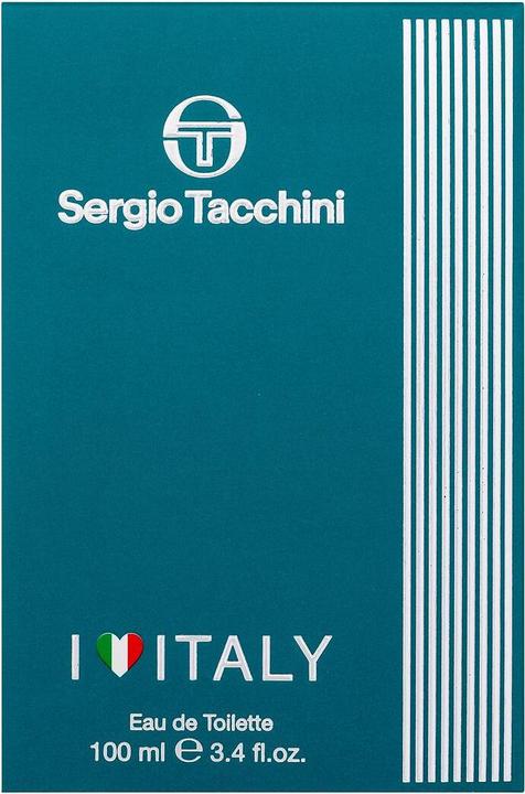 Actual product image Sergio Tacchini I Love Italy For Men Edt Spray (Eau de toilette, 100 ml)