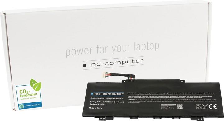 Actual product image IPC PC03XL (3 cubicles, 3400 mAh)