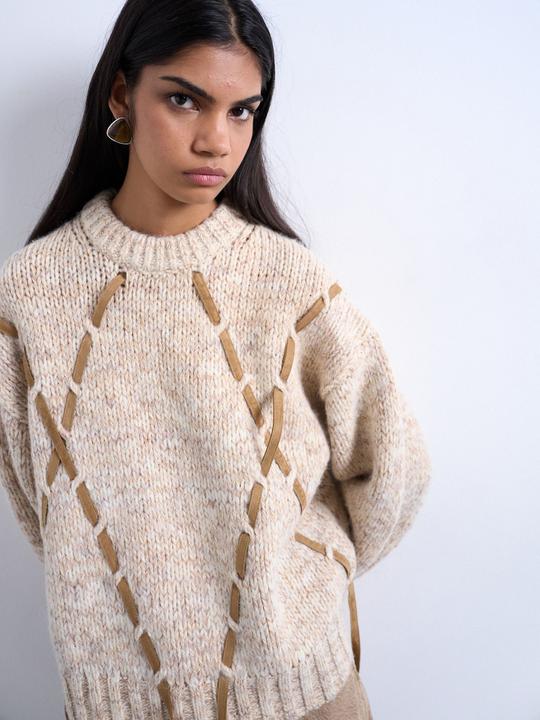 Immagine prodotto Spokey Normal geschnitten Rundhalsausschnitt Pullover Strickpullover (S)