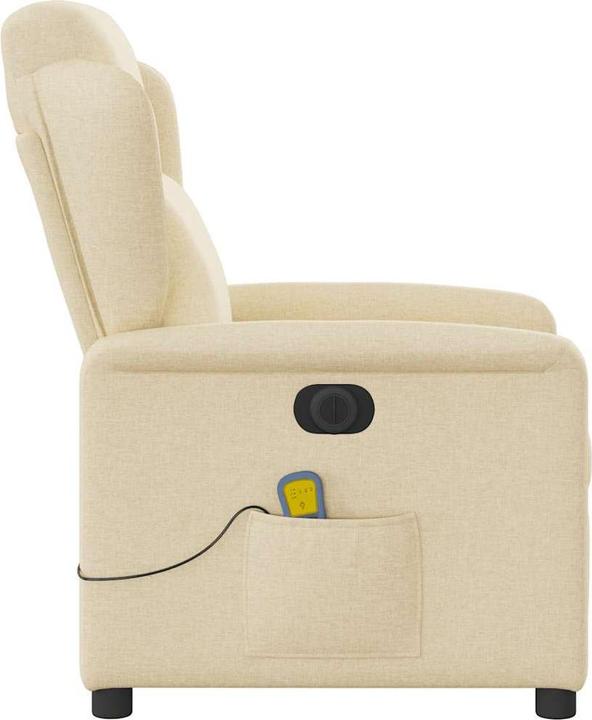 Produktbild VidaXL Massagesessel Elektrisch Creme Stoff