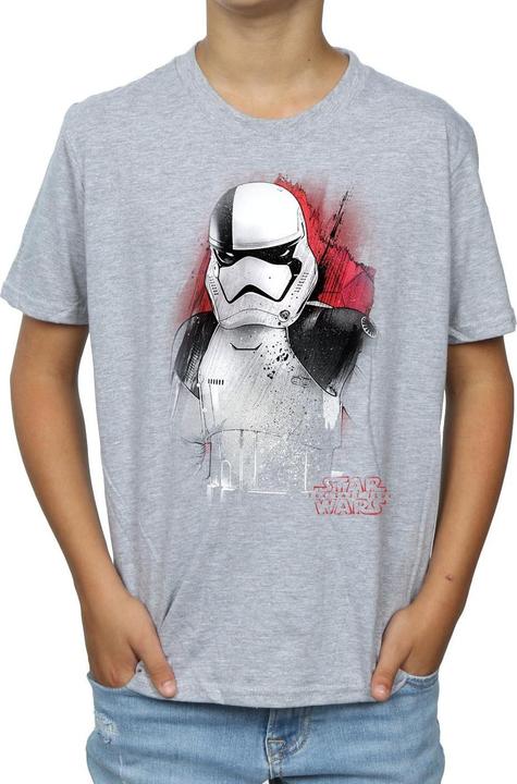 Produktbild Star Wars The Last Jedi Stormtrooper Brushed TShirt Jungen (152, 158)
