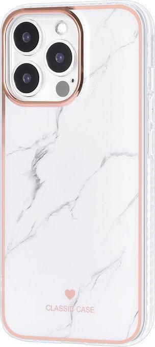 Produktbild UNIQ Accessory Hülle iPhone 13 Pro - Hardcase Schutzhülle Marble white No.219 (Apple iPhone 13 Pro)