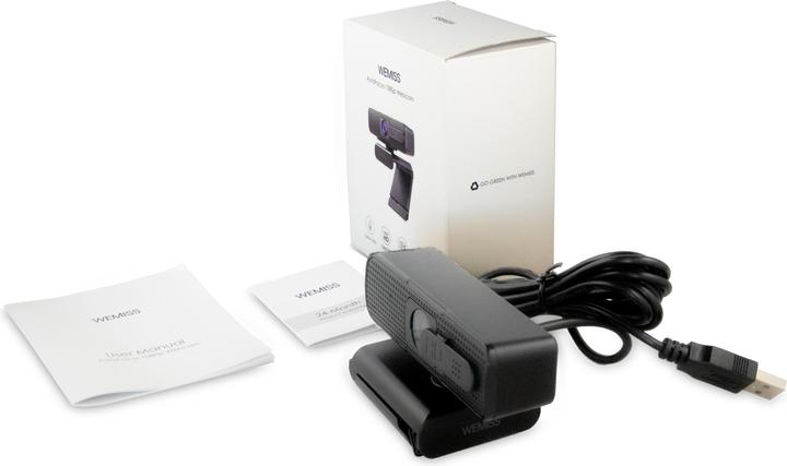 Immagine prodotto Wemiss Webcam CM-A1 Stream Series Autofocus Full HD con sensore CMOS da 1/3" nero (2.10 Mpx)