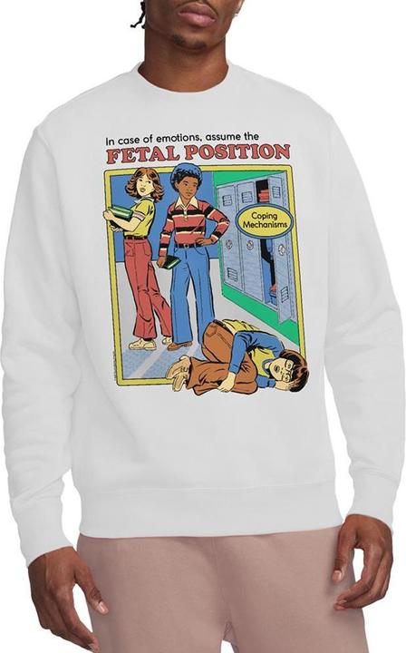 Produktbild Steven Rhodes Assume The Fetal Position Sweatshirt (L)