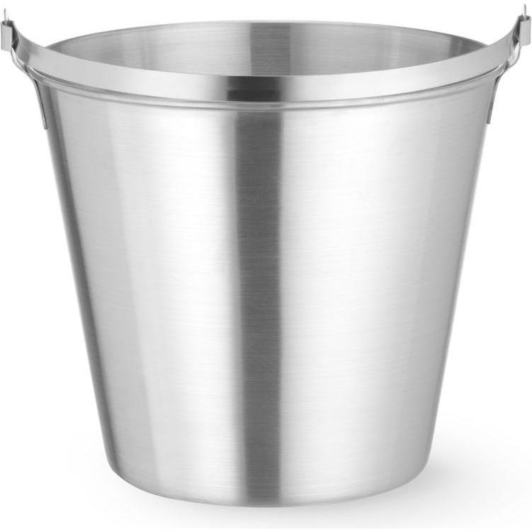 Hendi Eimer Kitchen Line, Messbecher, Silber