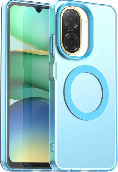 Actual product image Cover-Discount Xiaomi Redmi A5 / Poco C71 - Acrylic Phone Case with Magnet and color accent (Xiaomi Redmi 5)