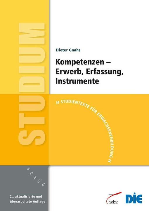 Produktbild Kompetenzen - Erwerb, Erfassung, Instrumente (Deutsch, Dieter Gnahs, 2010)