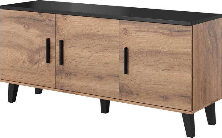 Produktbild Cama LOTTA KOM150 3D WOT+B Wohnzimmer-Sideboard 3 Tür(en) (150 x 45 x 69 cm)