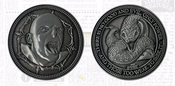 Produktbild Fanattik Harry Potter: Sammelmünze Voldemort - Limited Edition