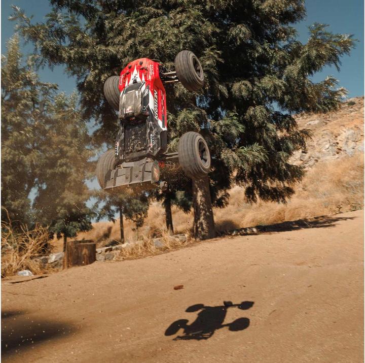 Produktbild Arrma Monster Truck Kraton 4x4 4S V2 BLX Rot, ARTR, 1:10 (RTR Ready-to-Run)