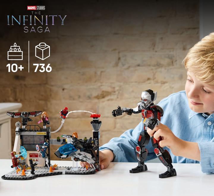 Produktbild LEGO Captain America: Civil War Actionduell (LEGO Marvel)