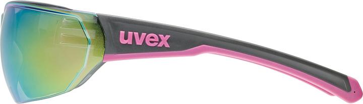 Actual product image Uvex Sports equate (grey-pink matt, Mirror Pink)