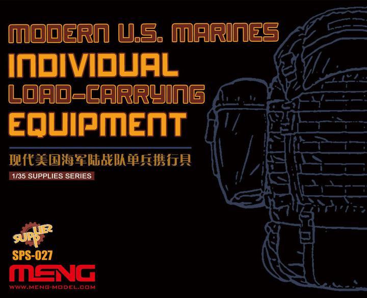 Meng-Model Modern U.S.Marines Individual Load-Carry Carrying Equipment (Resin)