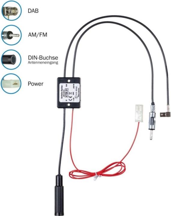 Immagine prodotto ATTB ABB Amplificatore radio Splitter AM/FM