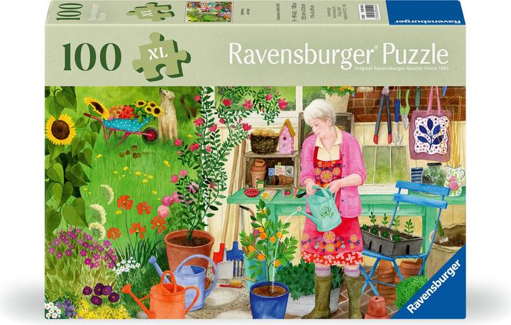Ravensburger Puzzle 12001362 - Gartenarbeit - Puzzle für ältere Menschen und Senioren, mit 100 (100 Teile)