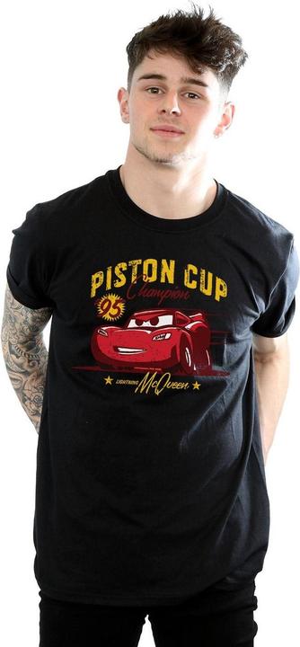 Immagine prodotto Disney Cars Piston Cup Champion Maglietta Uomo (XL)