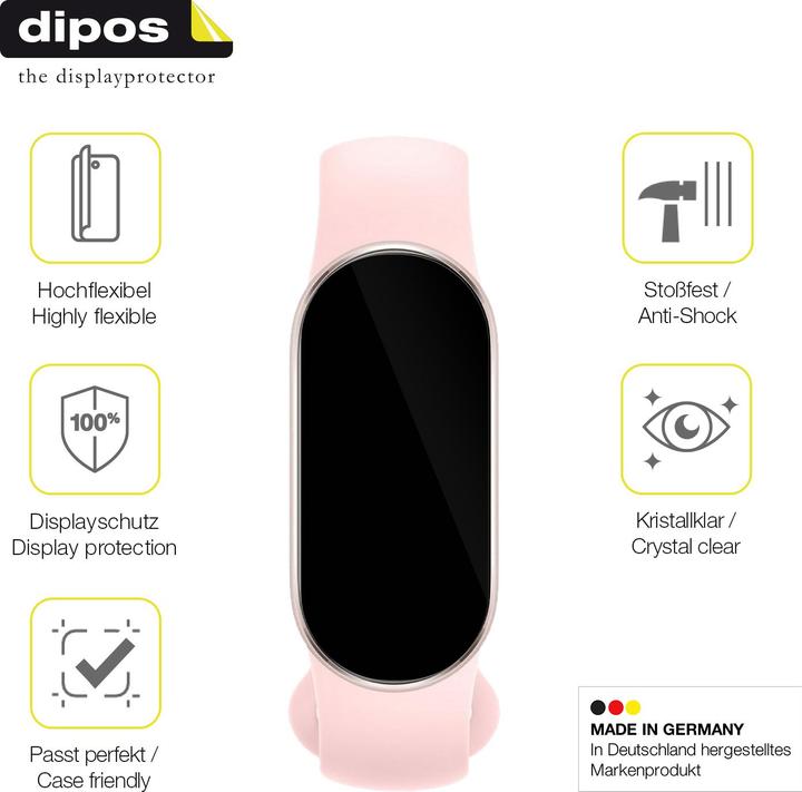 Produktbild Dipos 3D Full Cover Schutzfolie (Xiaomi Smart Band 9)