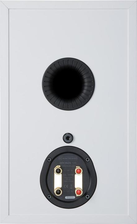 Image du produit Monitor Audio Paire d'enceintes d'étagère Bronze 100 Blanc (100 W)