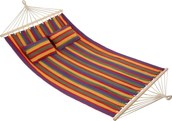 bunt gestreift