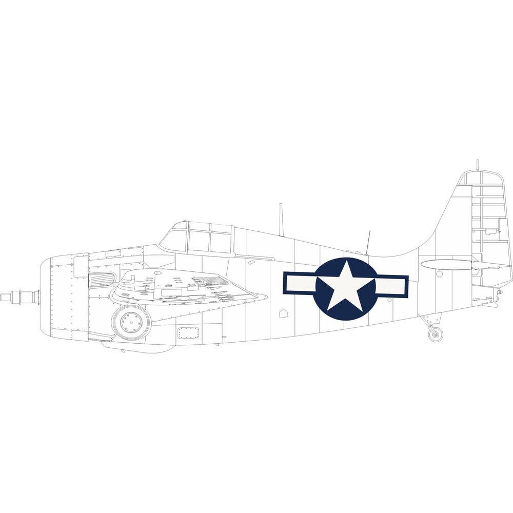 Eduard FM-2 US national insignia 1/48
