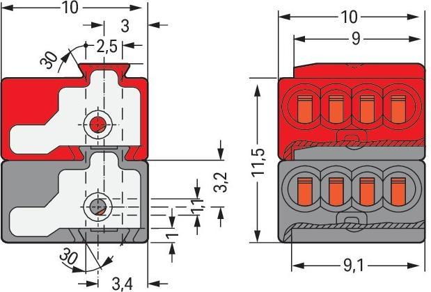Actual product image Wago Connector