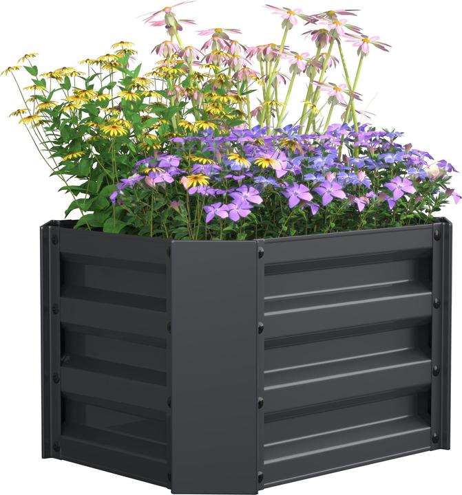 Actual product image VCM Metall Pflanzbeet Hochbeet 50x40 Galdo M