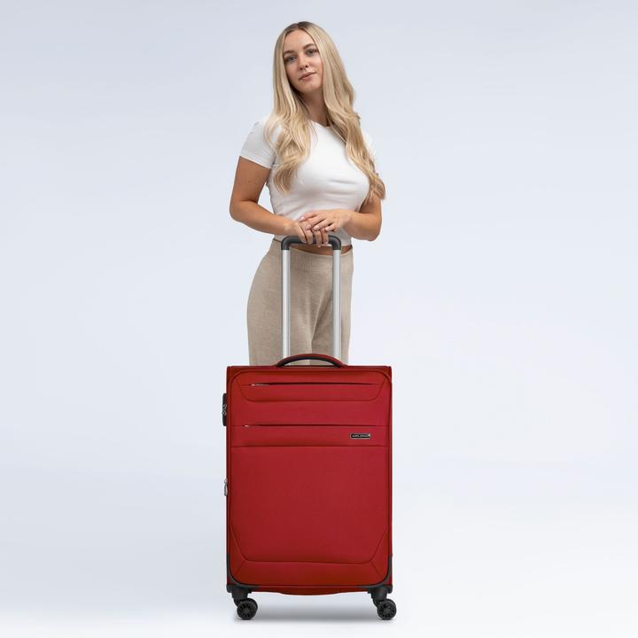 Immagine prodotto Worldpack Carrello Chicago a 4 ruote M 67 cm con piega ad espansione (65 l)