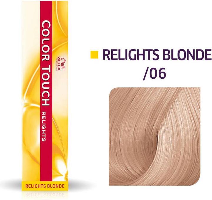 Produktbild Wella Professionals Color Touch Relights Ammoniakfreies Semi-Permanentes Haarfärbemittel 06 Natural (/06 Natural Violet)