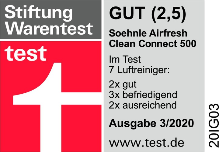 Produktbild Soehnle Airfresh Clean Connect 500 (78 m²)