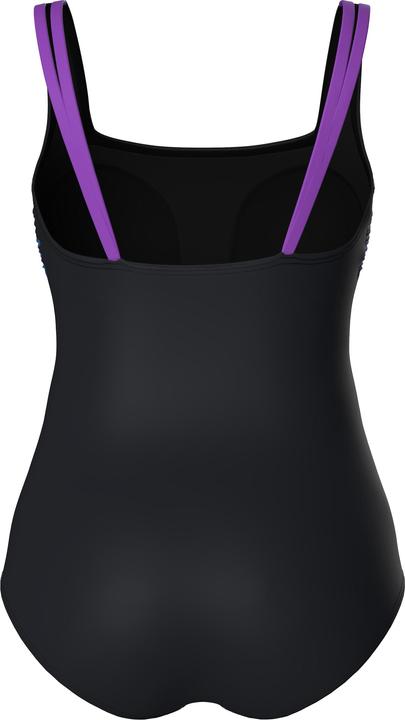 Image du produit Ulla Popken Maillot de bain à bonnets souples, motif tigres, matières recyclées (56)