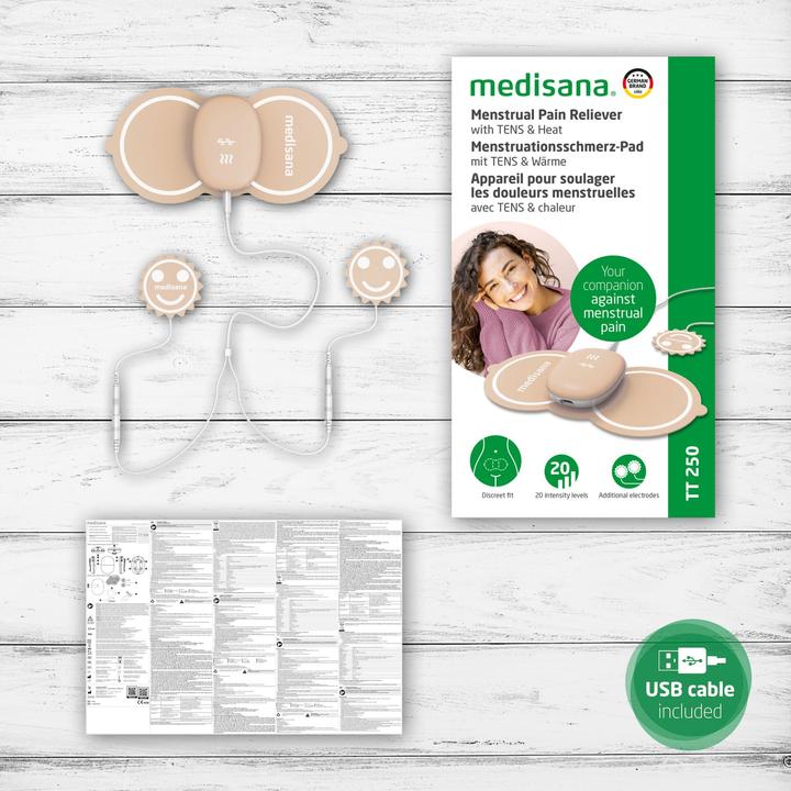 Actual product image Medisana TT 250 Gerät zur Linderung von Menstruationsschmerzen