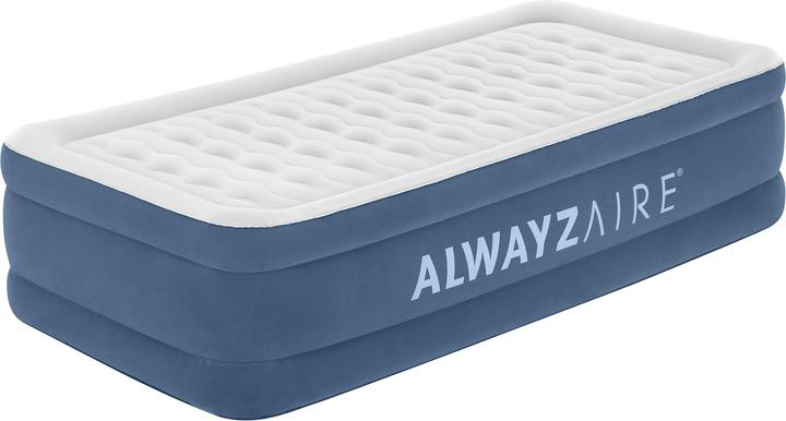 Bestway AlwayzAire Twin Air Mattress with Built-in Dual Pump 1.91 m x 97 cm x 46 cm (950 x 1860mm)