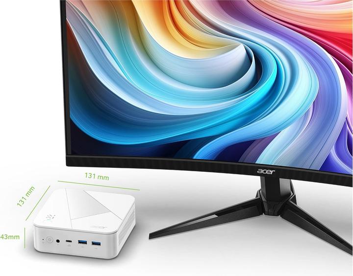 Acer Revo RB102 5-120U 16GB 512GBSSD White W11H (512 GB, 16 GB, Intel Core 5 120U)