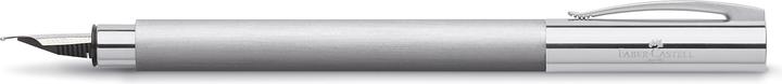 Immagine prodotto Faber-Castell Stilografica Ambition Metal acciaio F (Argento, 1 x)