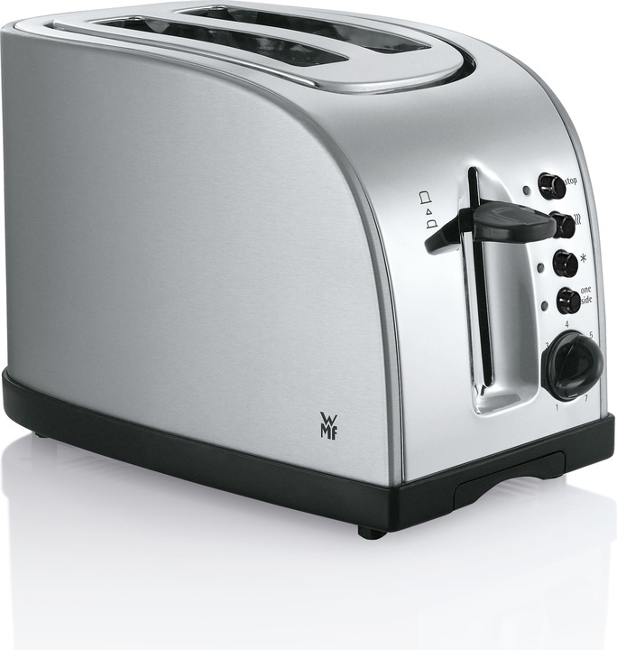 Produktbild WMF Stelio Doppelschlitz-Toaster mit Brötchenaufsatz