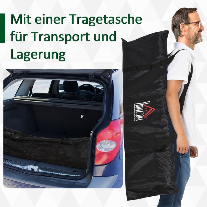 Immagine prodotto Swisshandel24 Porte da calcio, rete da calcio, set di 2 mini porte, pieghevoli, acciaio, Tetrolon, nero, 186 x 90