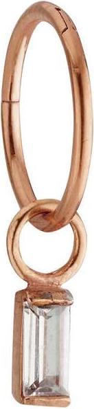 Produktbild Bijouteria Ohrpiercing (Kristall, PVD Beschichtung (goldfarbig), Chirurgenstahl 316L)