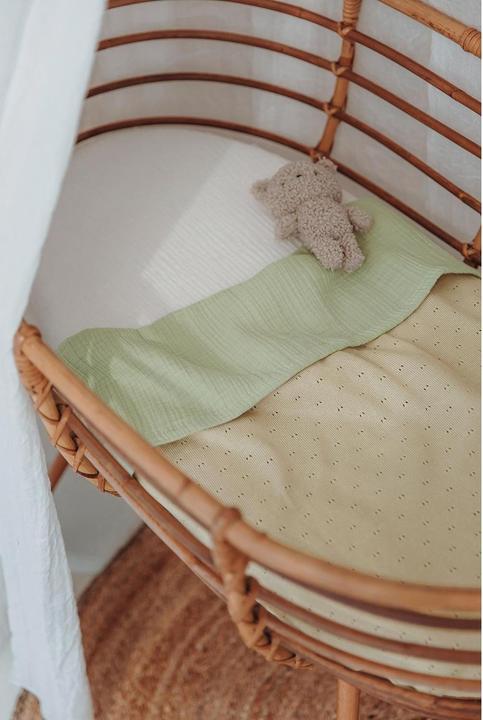 Produktbild Meyco bettlaken wiege musselin (100 x 75 cm)