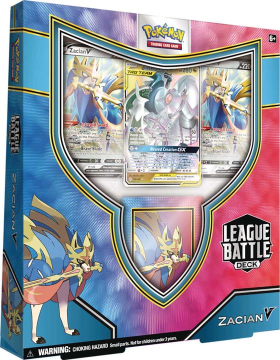 Immagine prodotto Pokémon Mazzo di battaglia della Lega Zacian V (Inglese, Ponte)