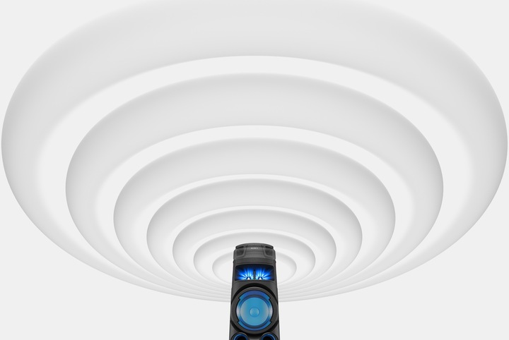 Actual product image Sony MHC-V73D (Electrical connection)