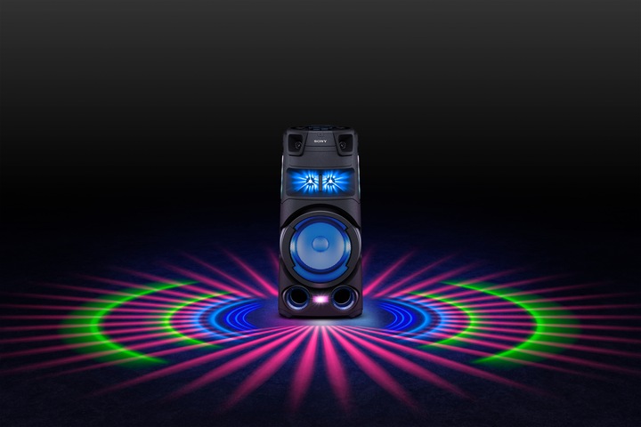Actual product image Sony MHC-V73D (Electrical connection)