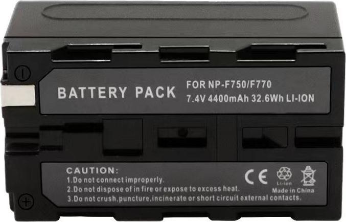 Actual product image Acconic Battery f. Sony NP-F750 CCD CCDSC5 CCD-SC5 CCDSC55 CCD-SC55 CCDSC65 (Camera battery)