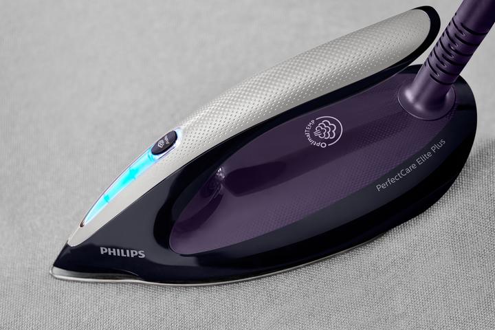 Immagine prodotto Philips GC9675/80 PerfectCare Elite Plus Stazione Stirante a Vapore, Nero/Viola (2700 W, 550 g/min)