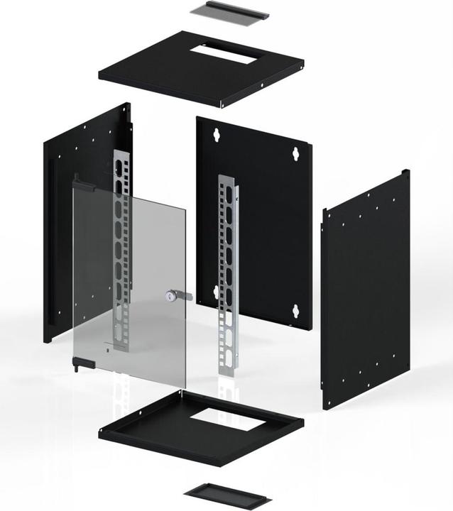 Produktbild EFB Elektronik GmbH 48,30cm (19") Montageschiene 15HE für Wandgehäuse BASIC, Set 2 Stück