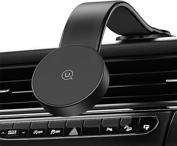 Actual product image Usams Uchwyt magnetyczny uniwersalny na kokpit US-ZJ079 czarny/black ZJ79ZJ01