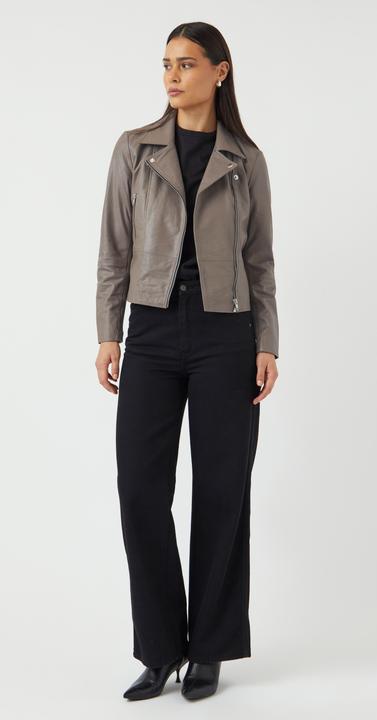 Actual product image Yas YASSOPHIE leather biker jacket (S)