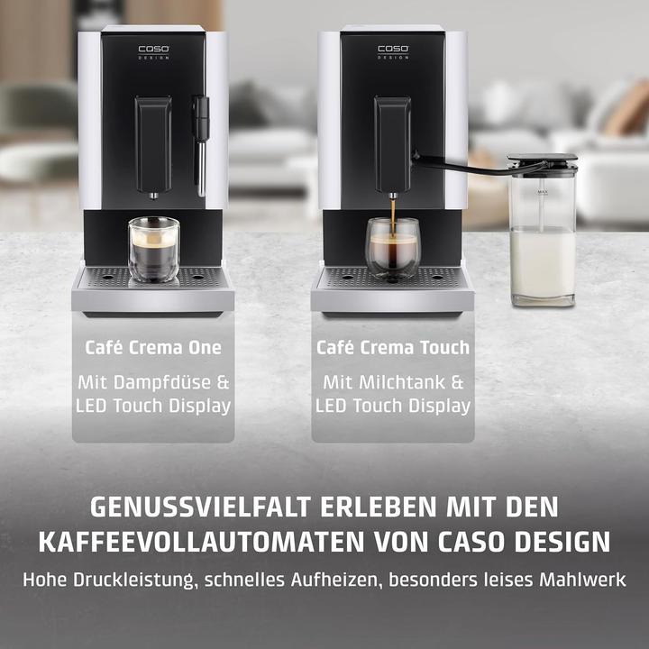 Actual product image Caso Café Crema One fully automatic coffee machine